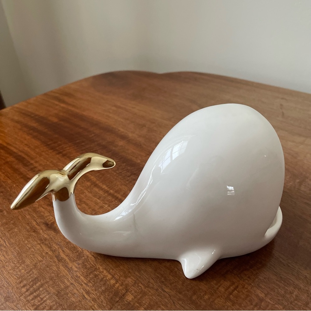 Anthropologie White Whale Trinket Dish - Picture 8 of 10
